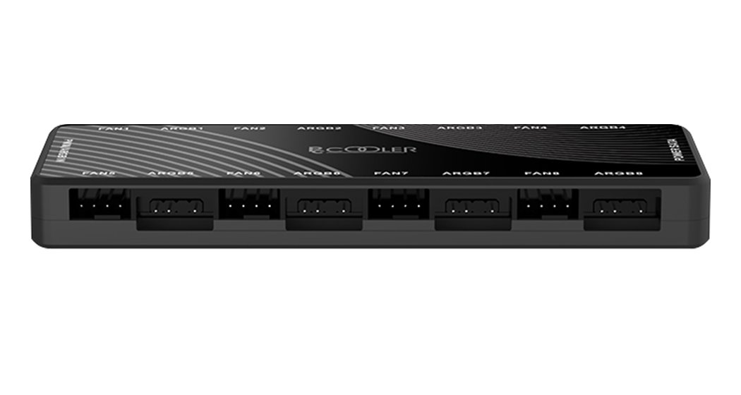 Модуль управління підсвічуванням PcCooler ARGB Hub-H01 - зображення 2