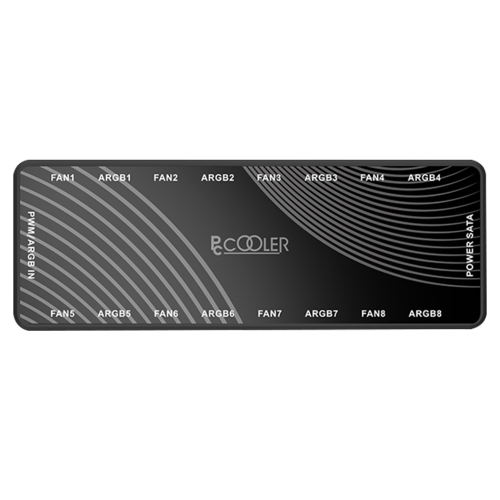 Модуль управління підсвічуванням PcCooler ARGB Hub-H01 - зображення 3