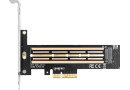 Контролер M.2 SSD NVMe M-Key to PCI-E 3.0 x4\/ x8\/ x16 Dynamode (PCI-Ex4- M.2 M-key) - зображення 1