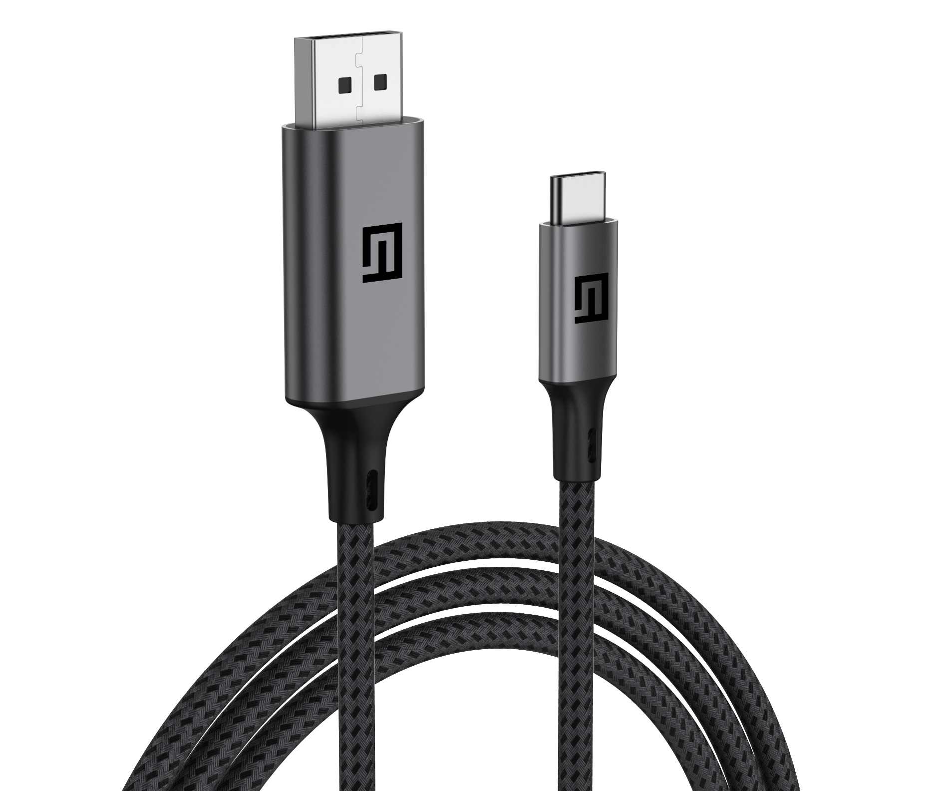 Кабель USB Type-C to Displayport 4K 60Hz, 2.0 м, ArmorStandart - зображення 1