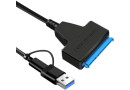 Конвертор USB3.0 Type-A\/C to 2.5 SATA HDD\/SSD, Dynamode - зображення 2