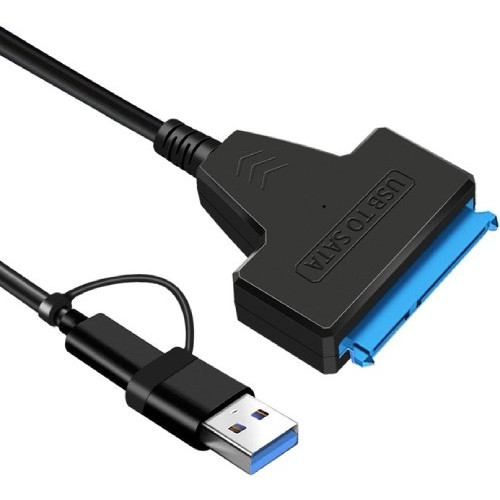 Конвертор USB3.0 Type-A\/C to 2.5 SATA HDD\/SSD, Dynamode - зображення 2