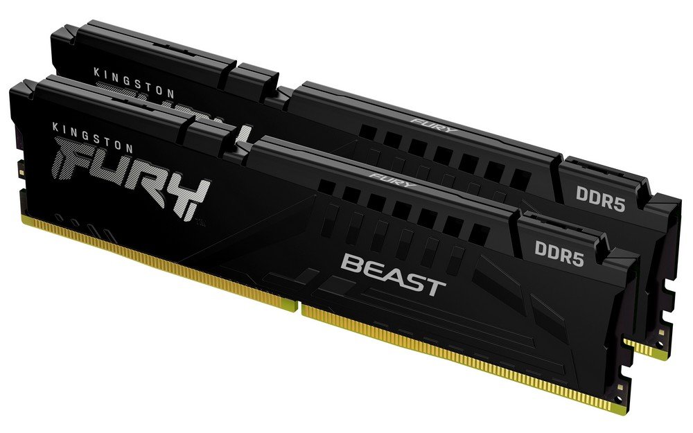Пам'ять DDR5 RAM_32Gb (2x16Gb) 5600Mhz Kingston Fury Beast Black EXPO (KF556C36BBEK2-32) - зображення 1