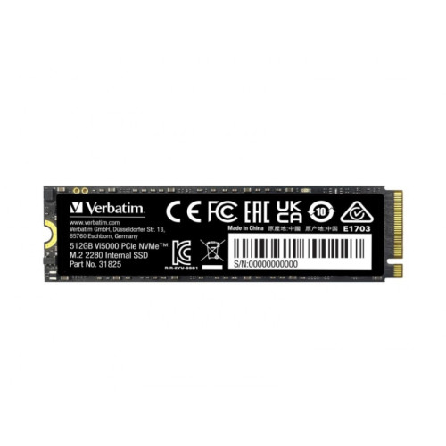 Накопичувач SSD NVMe M.2 512GB Verbatim Vi5000 (#31825) - зображення 1