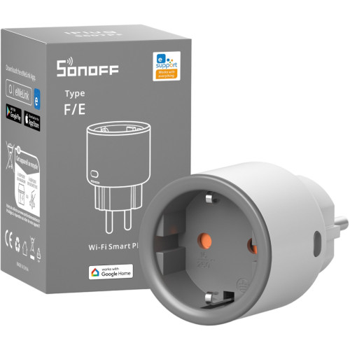 Розумна Wi-Fi розетка Sonoff S60TPF 16A - зображення 5