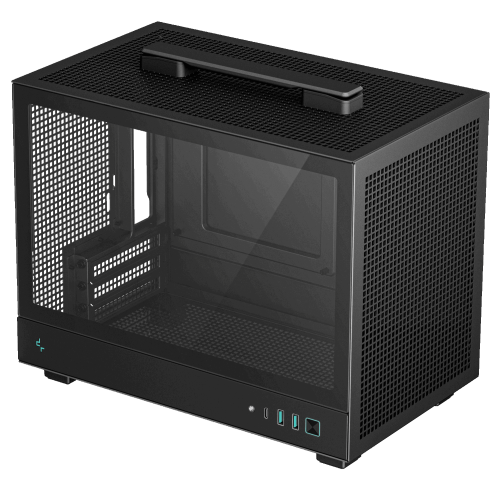 Корпус Deepcool CH160 Black, без БЖ - зображення 1