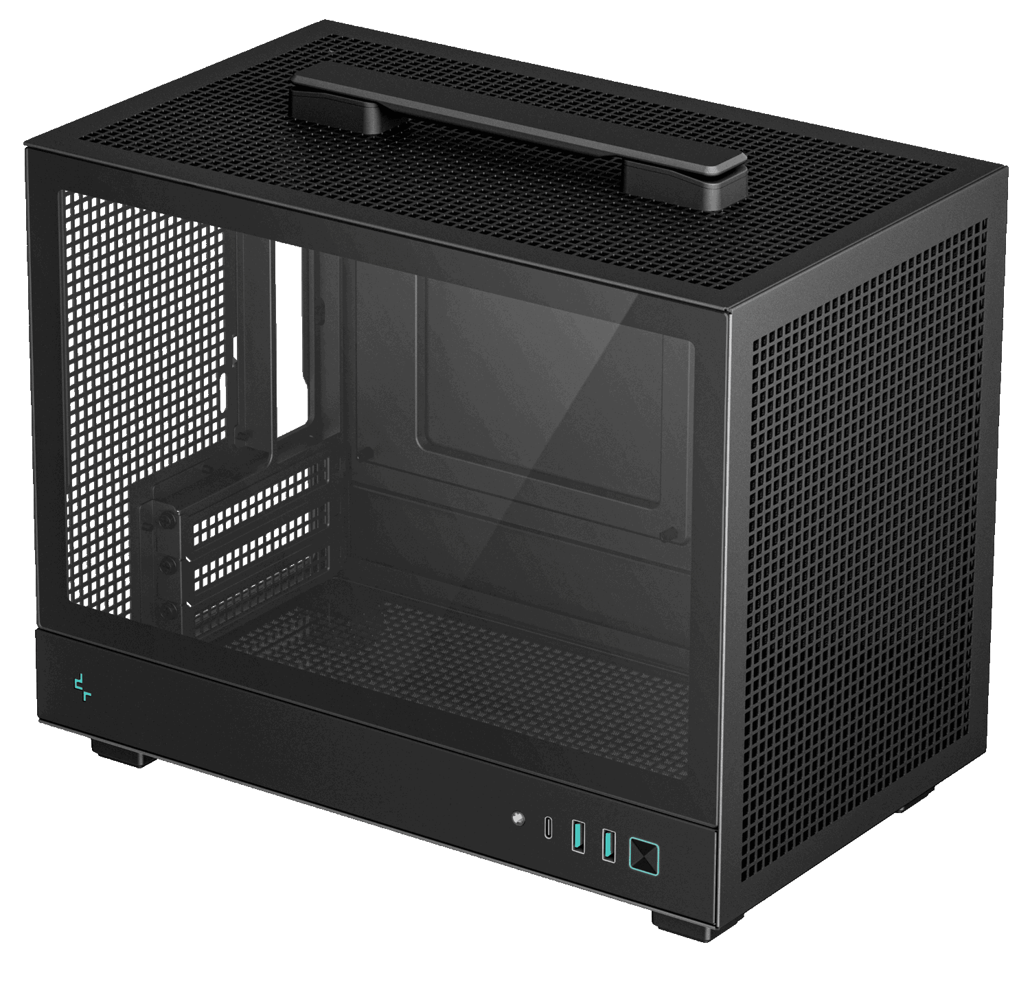 Корпус Deepcool CH160 Black, без БЖ - зображення 1