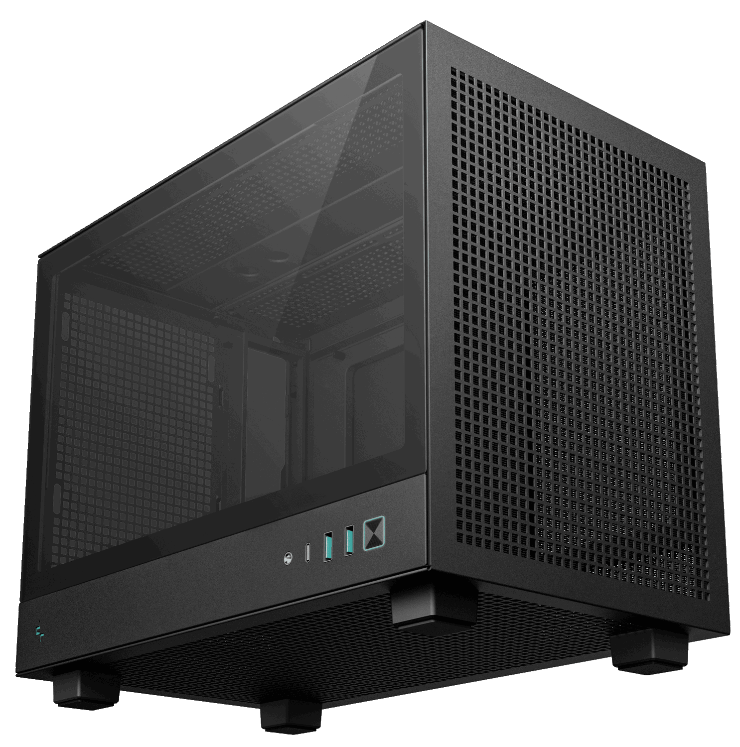 Корпус Deepcool CH160 Black, без БЖ - зображення 3