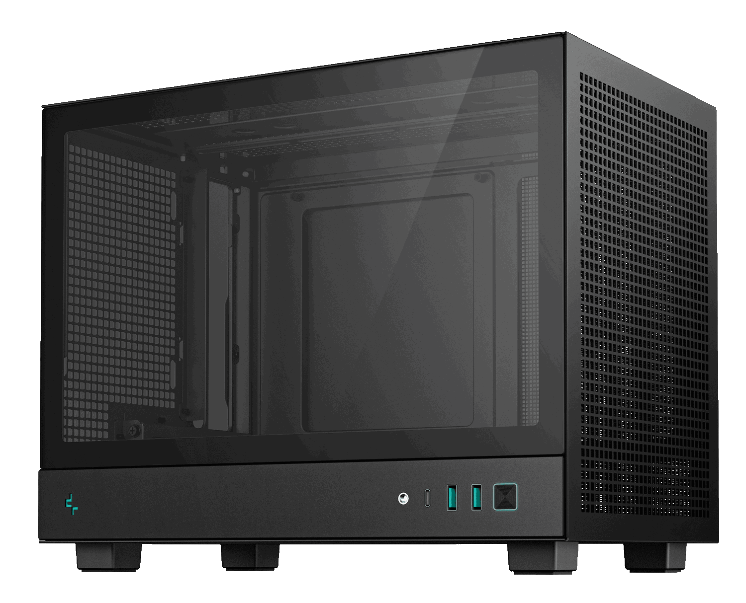 Корпус Deepcool CH160 Black, без БЖ - зображення 2