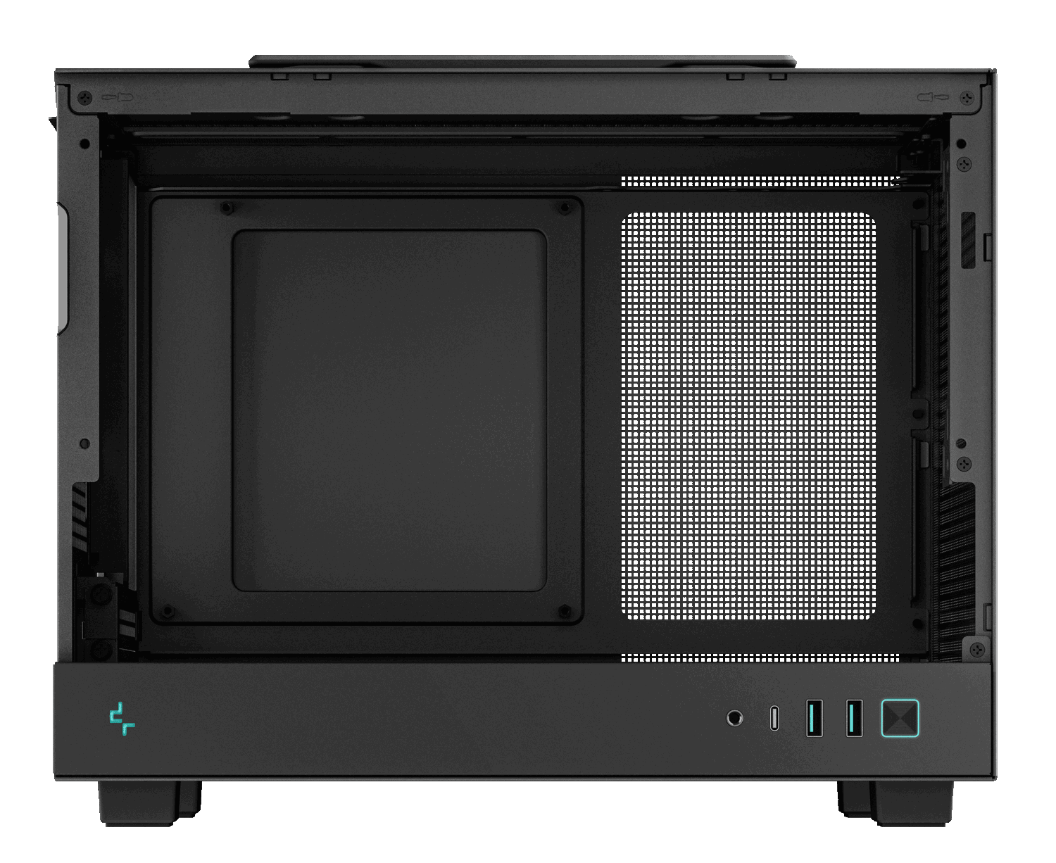 Корпус Deepcool CH160 Black, без БЖ - зображення 4