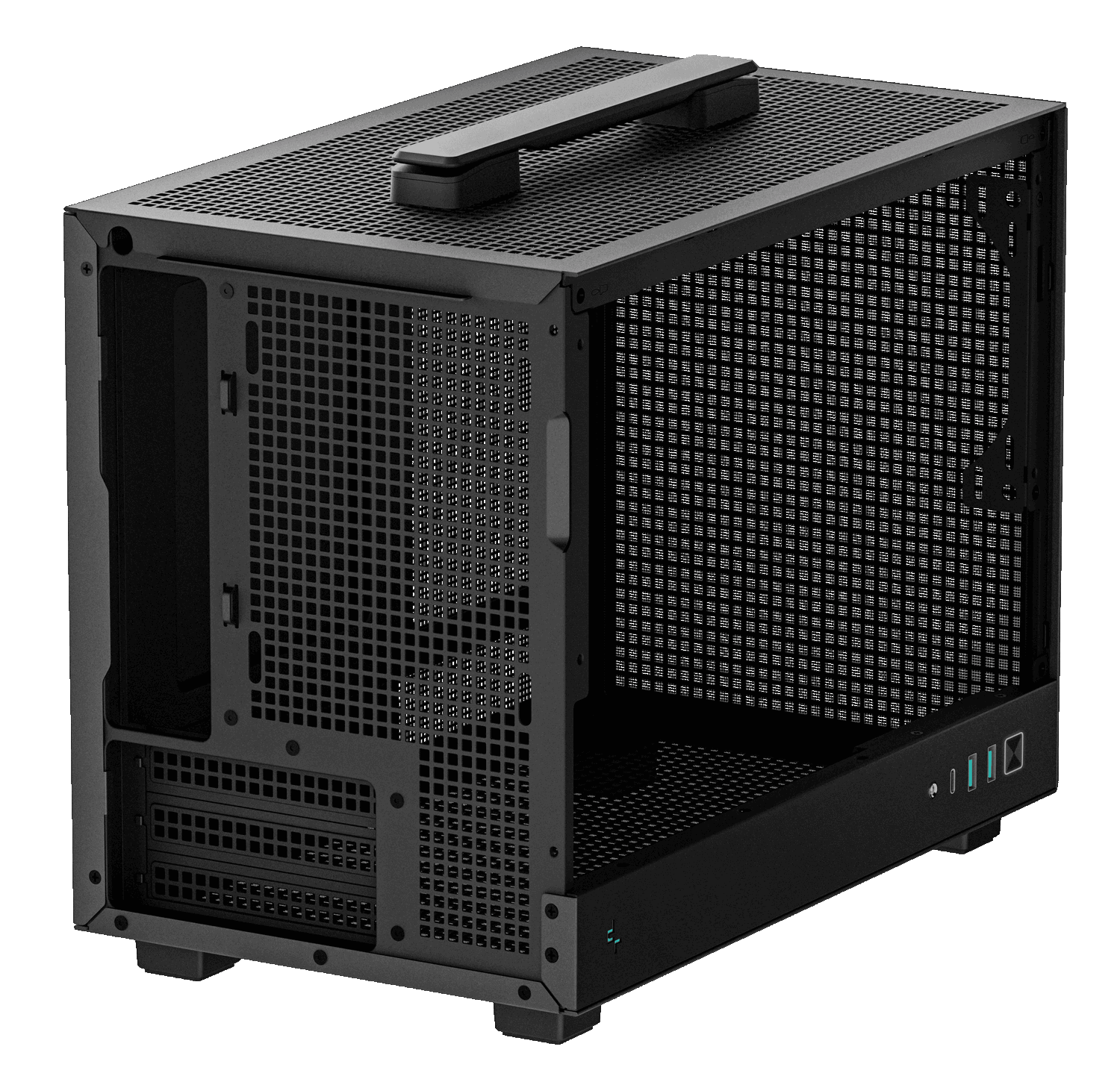 Корпус Deepcool CH160 Black, без БЖ - зображення 7
