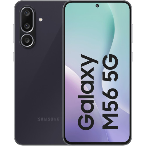 Смартфон SAMSUNG Galaxy M56 5G 8\/256Gb Black (SM-M566BZKB) - зображення 1
