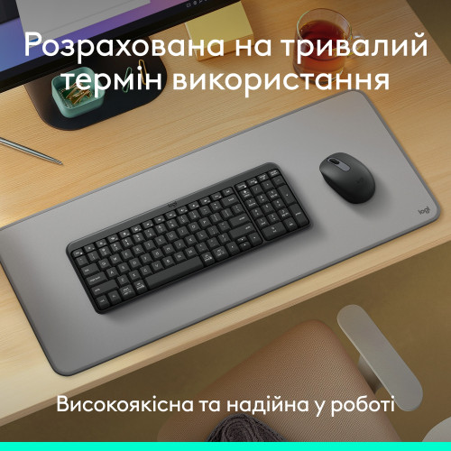 Комплект безпровідний Logitech Wireless Combo MK250 - зображення 4