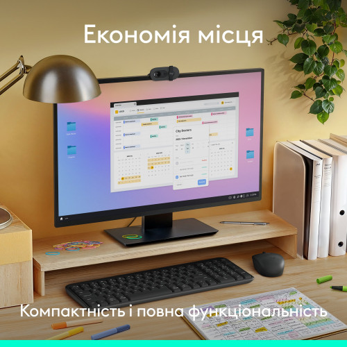 Комплект безпровідний Logitech Wireless Combo MK250 - зображення 3