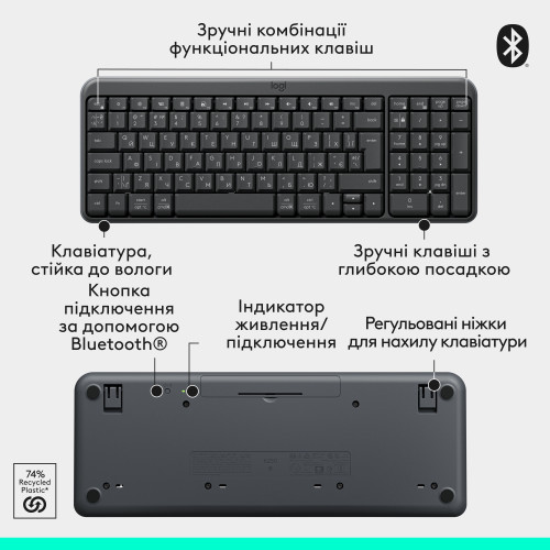 Комплект безпровідний Logitech Wireless Combo MK250 - зображення 8