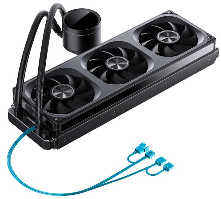 Система водяного охолодження JONSBO TH-360 Black - зображення 5