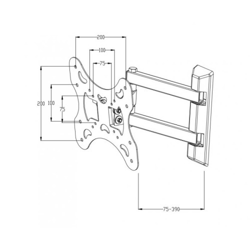 Настінне кріплення Vinga TM32-2252 - зображення 9