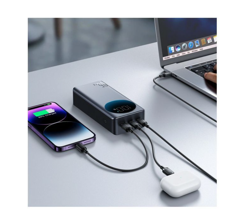 Батарея POWER BANK JoyRoom 30000mAh 65W PD (JR-PBF05) - зображення 6