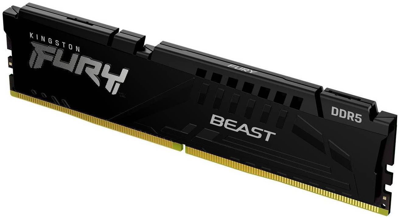 Пам'ять DDR5 RAM_32Gb (1x32Gb) 5600Mhz Kingston Fury Beast Black EXPO (KF556C40BB2-32) - зображення 2