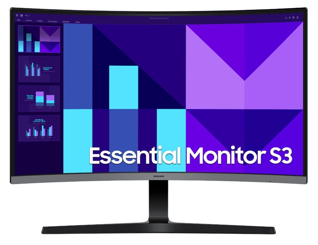 Монітор 27 Samsung Essential S3 S39GD (LS27D390GA) - зображення 2