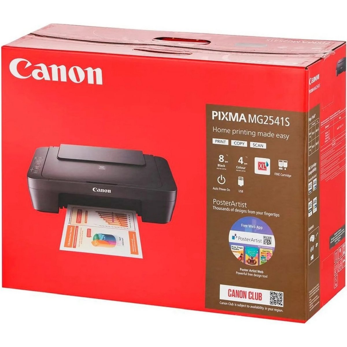 БФП Canon Pixma MG2541S - зображення 4