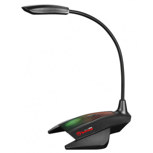 Мікрофон Marvo MIC-01 Multi-LED USB Black - зображення 1