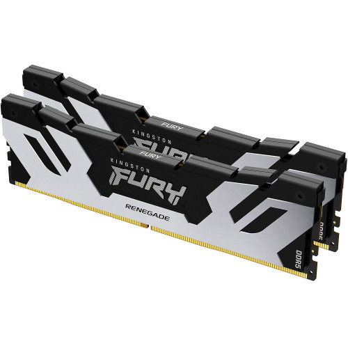 Пам'ять DDR5 RAM_96Gb (2x48Gb) 6000Mhz Kingston FURY Renegade Silver\/Black XMP (KF560C32RSK2-96) - зображення 2