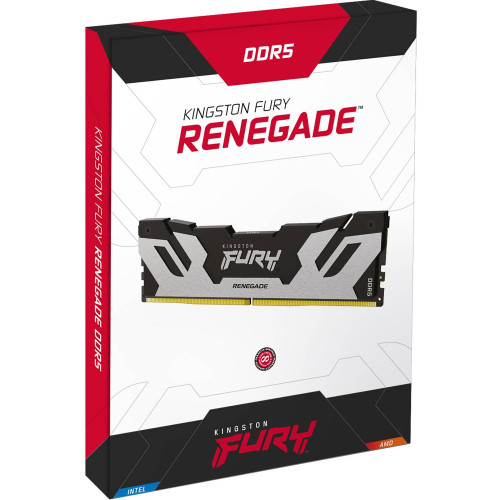 Пам'ять DDR5 RAM_96Gb (2x48Gb) 6000Mhz Kingston FURY Renegade Silver\/Black XMP (KF560C32RSK2-96) - зображення 4