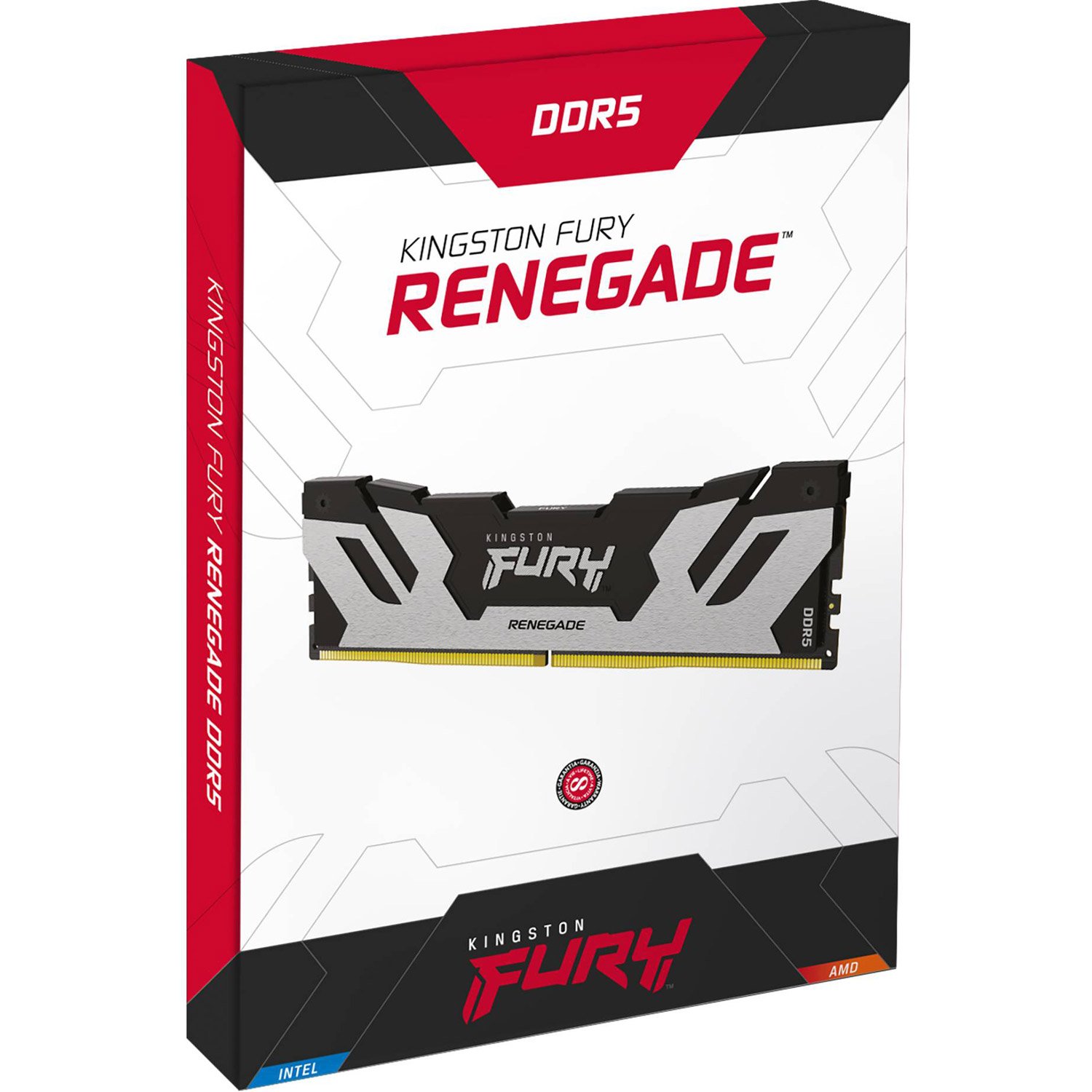 Пам'ять DDR5 RAM_96Gb (2x48Gb) 6000Mhz Kingston FURY Renegade Silver\/Black XMP (KF560C32RSK2-96) - зображення 4