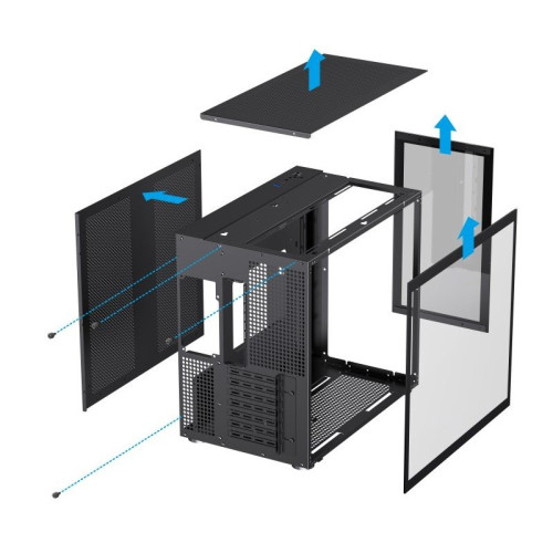 Корпус GAMEMAX Infinity Black - зображення 8