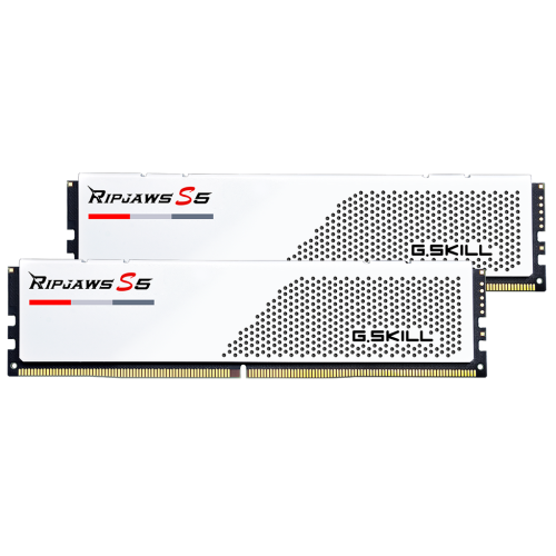 Пам'ять DDR5 RAM_32Gb (2x16Gb) 5600Mhz G.Skill Ripjaws S5 White (F5-5600J4040C16GX2-RS5W) - зображення 2