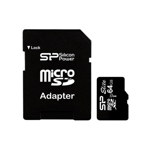 MicroSDXC 64 Gb Silicon Power class 10 UHS-I - зображення 1