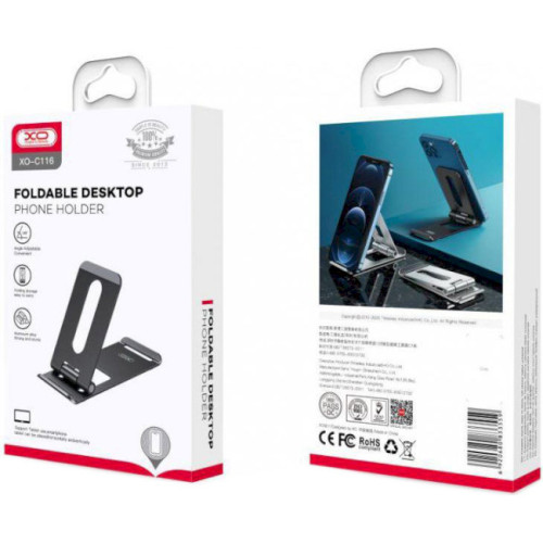Тримач-підставка XO C116 black - зображення 2