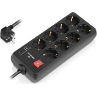 Мережевий фільтр REAL-EL RS-PROTECT 805 (EL122300043)