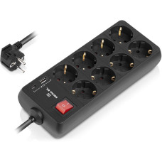 Мережевий фільтр REAL-EL RS-PROTECT 805 (EL122300043) - зображення 1