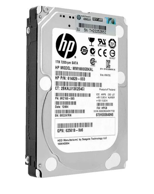 Жорсткий диск HDD Seagate 2.5 1TB ST91000640NS - зображення 1