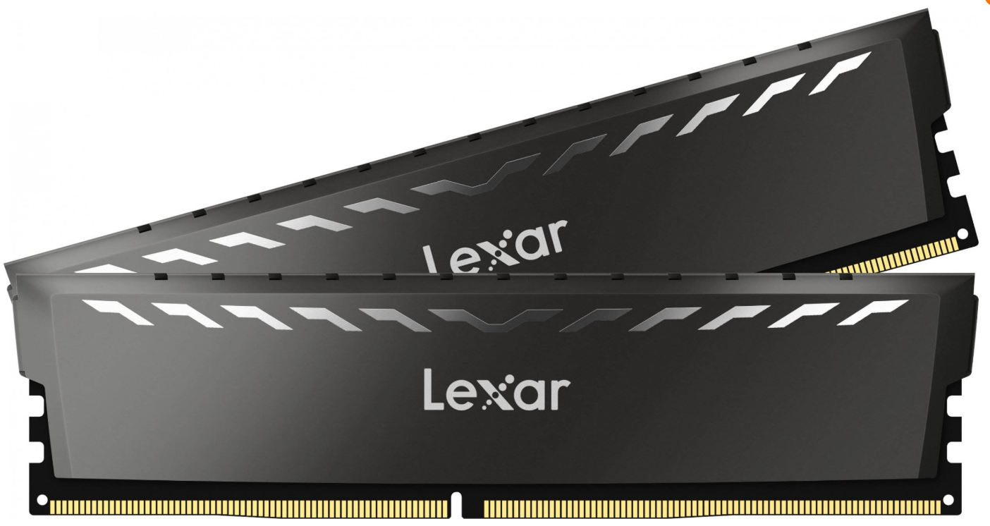 Пам'ять DDR4 RAM_32Gb (2x16Gb) 3200Mhz Lexar Thor (LD4BU016G-R3200GDXG) - зображення 2