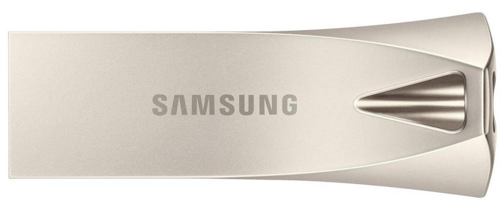 Флеш пам'ять USB 64 Gb Samsung BAR Plus Champaign Silver USB3.1 Gen 1 - зображення 1