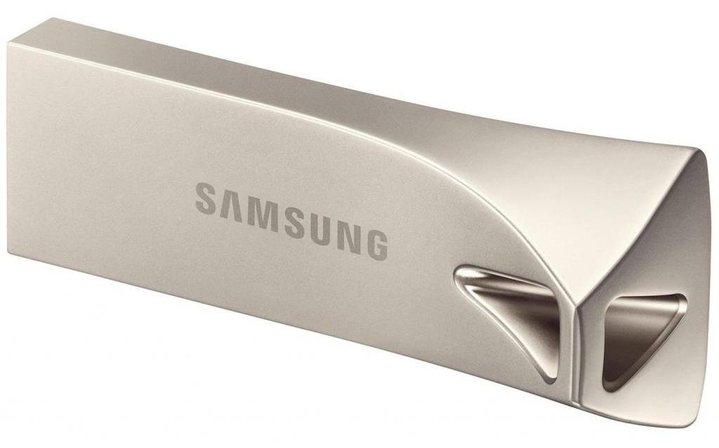 Флеш пам'ять USB 64 Gb Samsung BAR Plus Champaign Silver USB3.1 Gen 1 - зображення 2