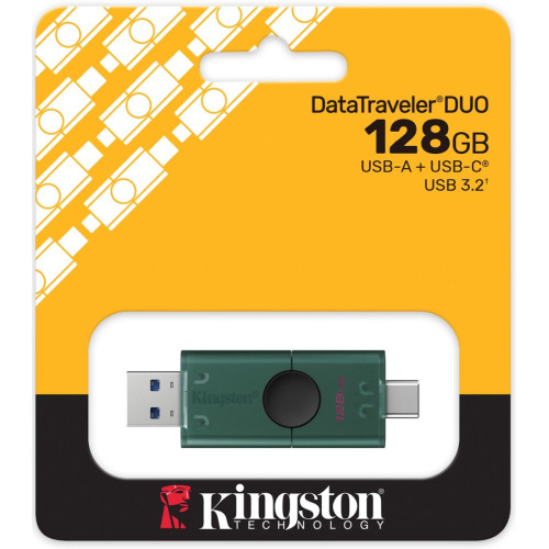 Флеш пам'ять USB 128Gb Kingston DataTraveler Duo USB3.2 Gen 1 - зображення 4