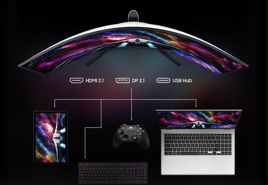 Монітор 57 Samsung Odyssey Neo G9 G95NC (LS57CG952NZXUA) - зображення 16