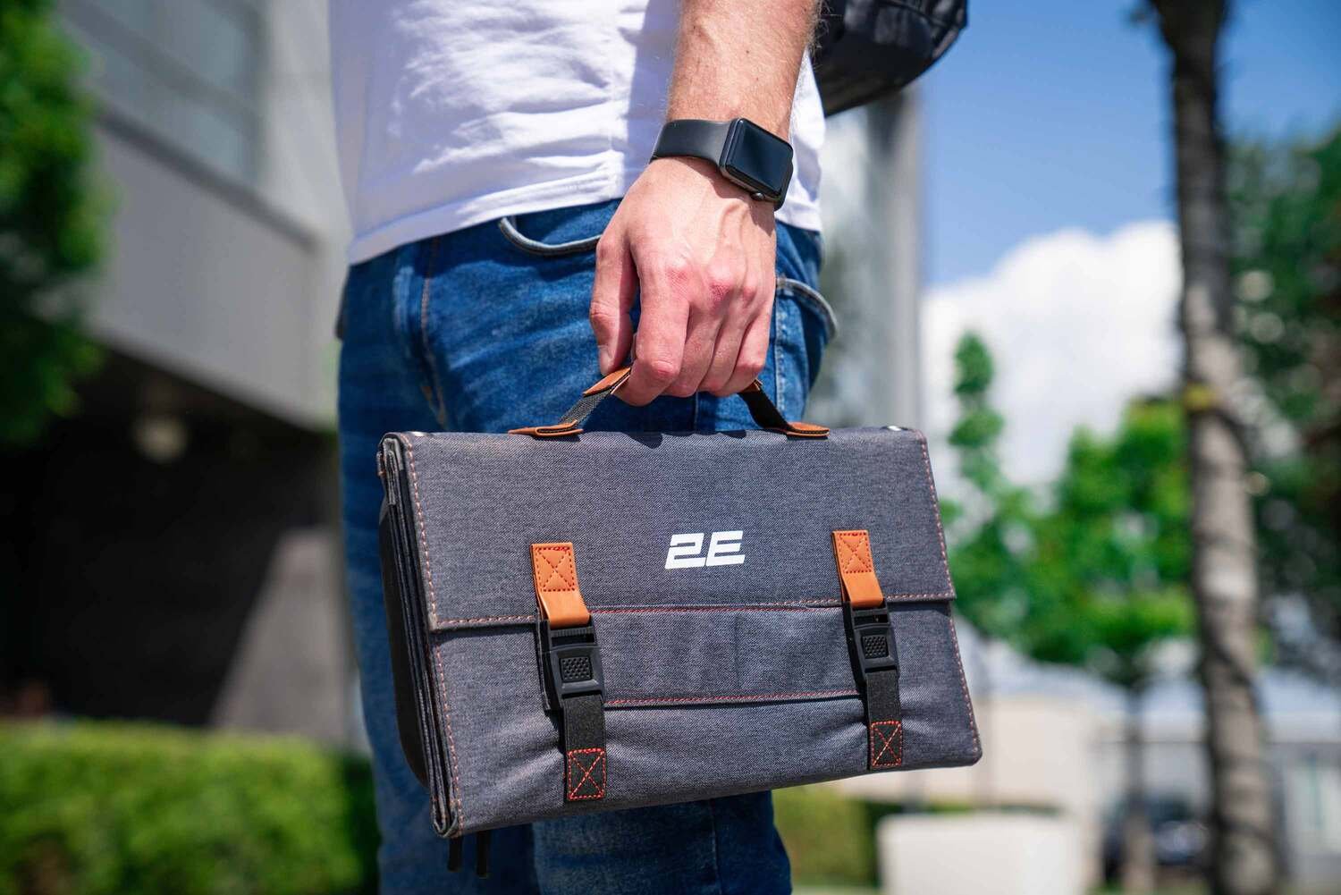 Портативна сонячна панель 2E Sun Panel 36W USB-С 20W, USB-A 18W - зображення 9