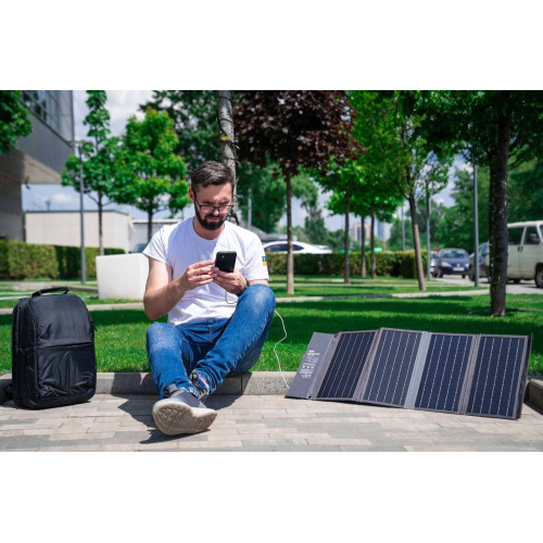 Портативна сонячна панель 2E Sun Panel 36W USB-С 20W, USB-A 18W - зображення 10