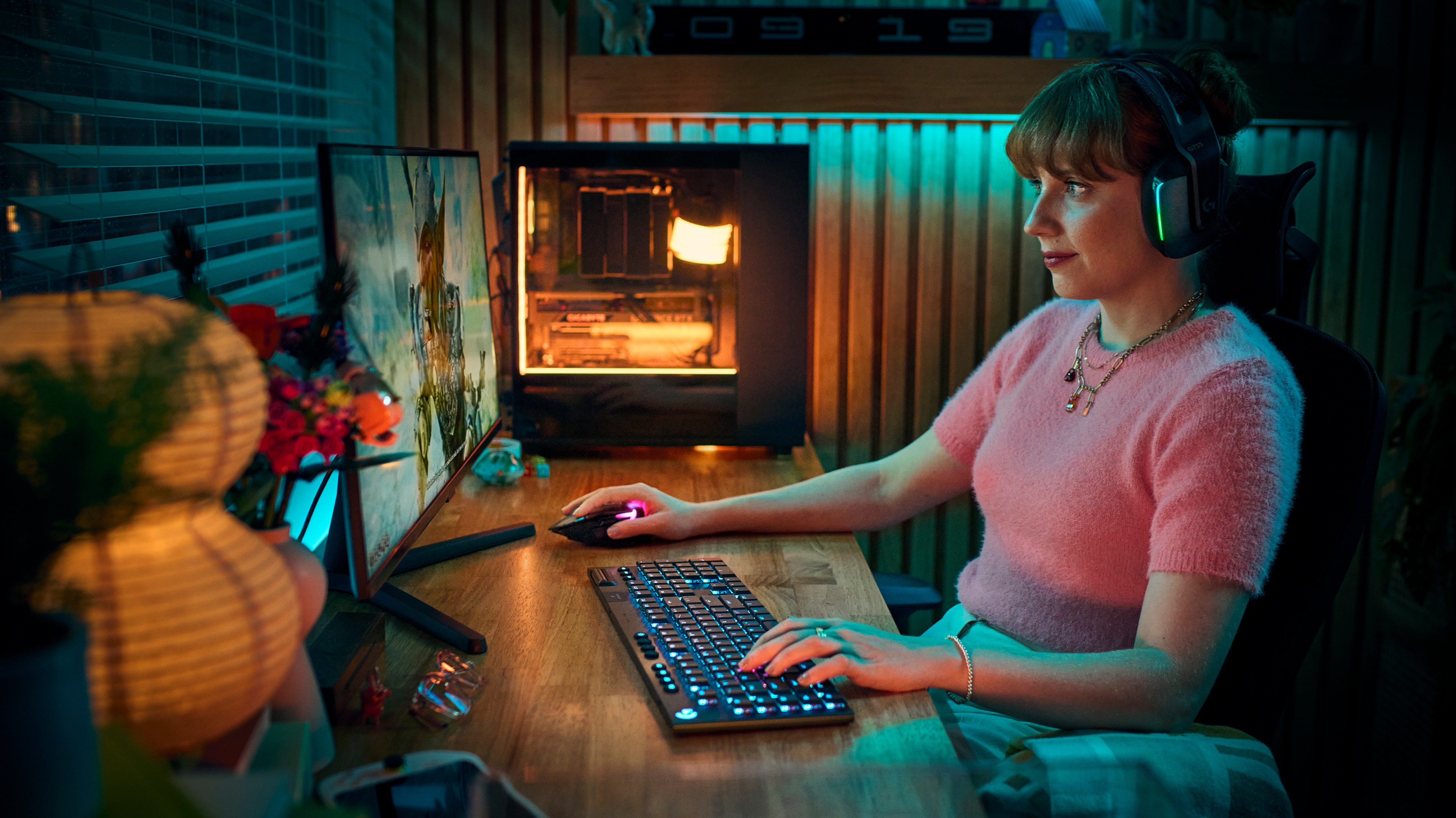 Клавіатура Logitech G915 X Lightspeed Tactile (920-012676) - зображення 6