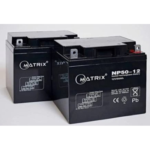 Акумуляторна батарея Matrix 12-50AH (NP50-12) - зображення 1
