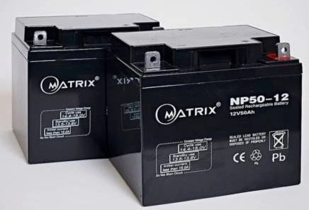 Акумуляторна батарея Matrix 12-50AH (NP50-12) - зображення 1
