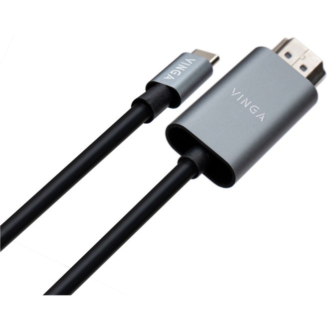 Кабель USB Type C to HDMI 4K30Hz, 1.5 м, Vinga - зображення 2