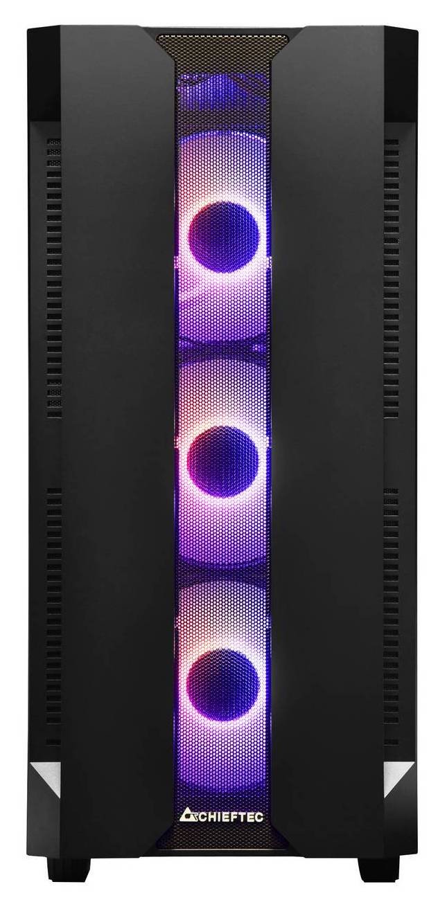 Корпус CHIEFTEC Gaming Hunter Tempered Glass Edition (GS-01B-OP) - зображення 2