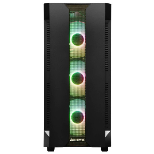 Корпус CHIEFTEC Gaming Hunter Tempered Glass Edition (GS-01B-OP) - зображення 3