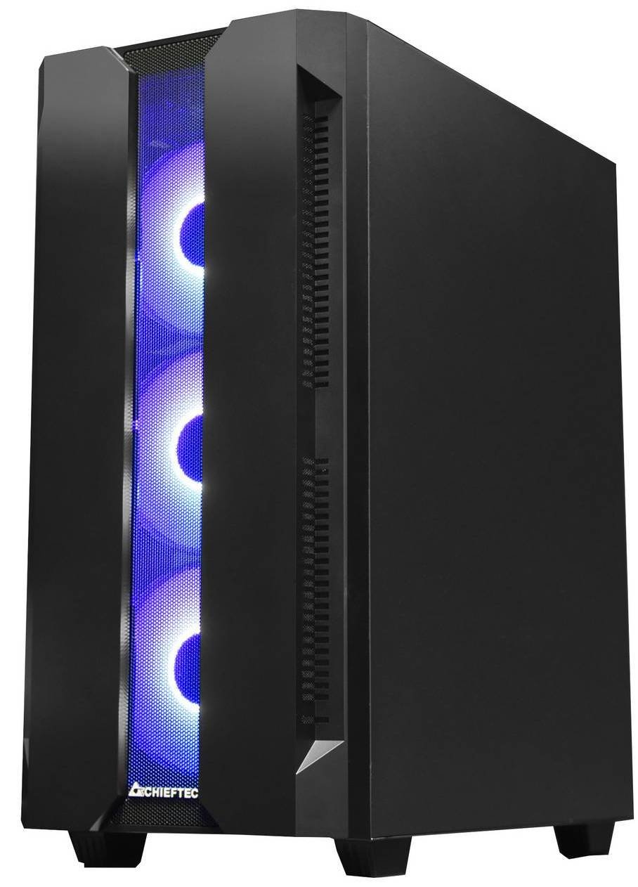 Корпус CHIEFTEC Gaming Hunter Tempered Glass Edition (GS-01B-OP) - зображення 4